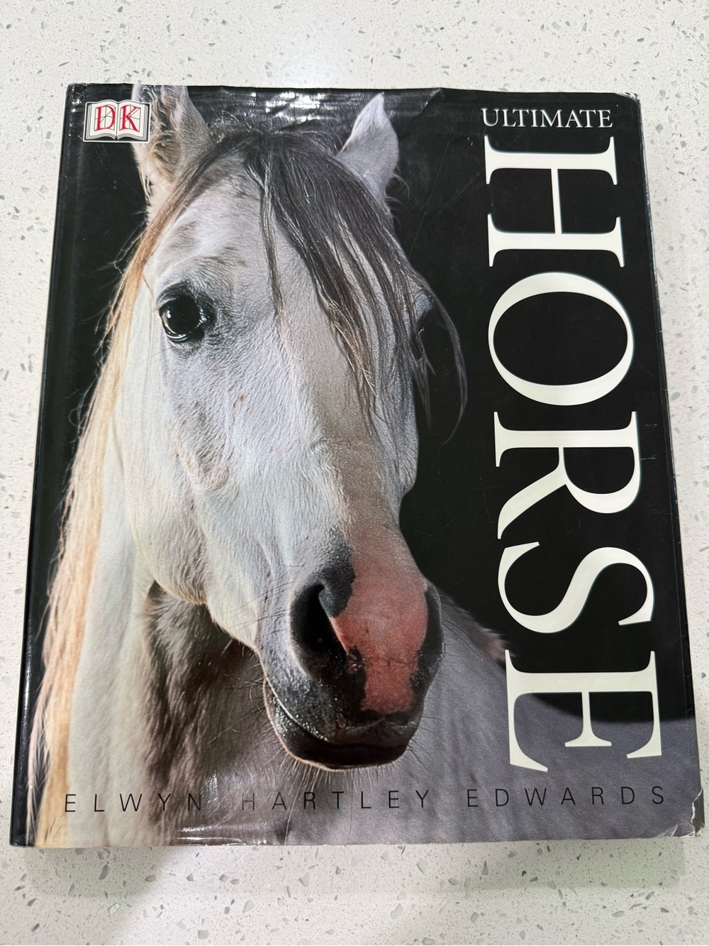 White Horse Coffee Table Book with Black Cover